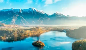 Parque Nacional Triglav na Eslovênia