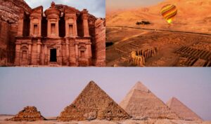 pacote turístico pelo egito panoramico e jordânia magnífica incluíndo pontos turísticos no gizé e petra e luxor e aswan