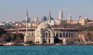 vista panorâmica de Istambul na Turquia