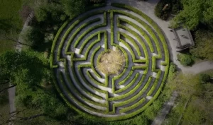 Labirintos de milho para visitar neste outono.